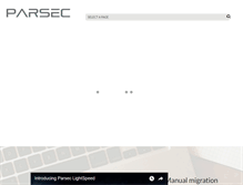 Tablet Screenshot of parseclabs.com